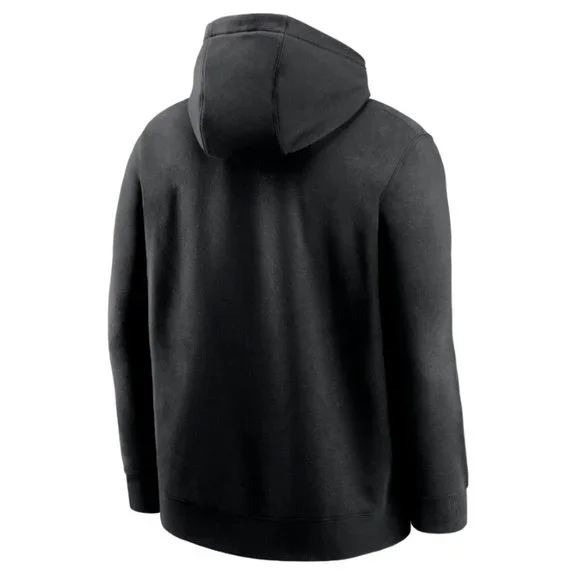 Las Vegas Raiders Nike NFL Impact Club Men's Pullover Hoodie - Black - Picture 2 of 2